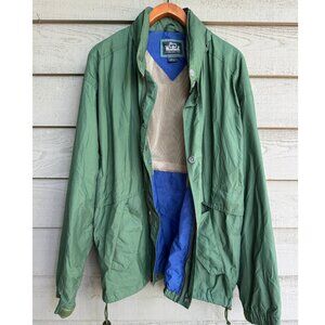 Vintage Woolrich Ultrex Green Nylon Windbreaker Jacket – Men’s XL